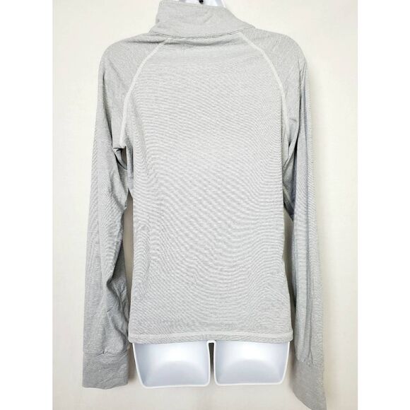 Zyia Active Gray Quarter Zip Pullover Large - Picture 5 of 10